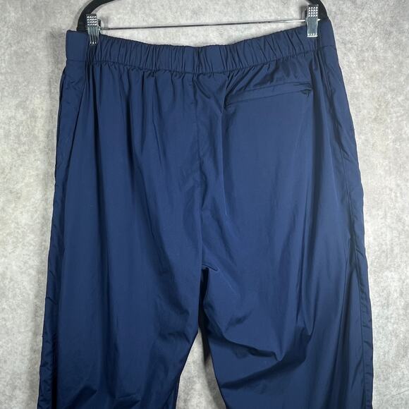 Vintage Polo Ralph Lauren Windbreaker Pants Mens 2XL Blue Mesh Lined Ankle Zip - Picture 5 of 11